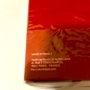 Baccarat Rouge 540 Extrait de Perfum 2.4oz Spray NEVER OPENED